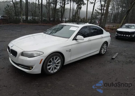 2012 BMW 528I xDrive z USA, uszkodzony, nr VIN WBAXH5C59CDW07794